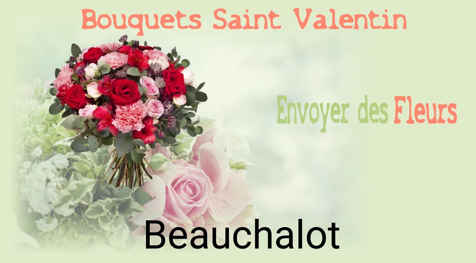 Roses de Saint-Valentin livrées à Beauchalot